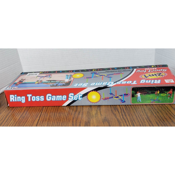 2 in1 Sport Toy Series Ring Toss Game Set Ages 3 + - Picture 2 of 5